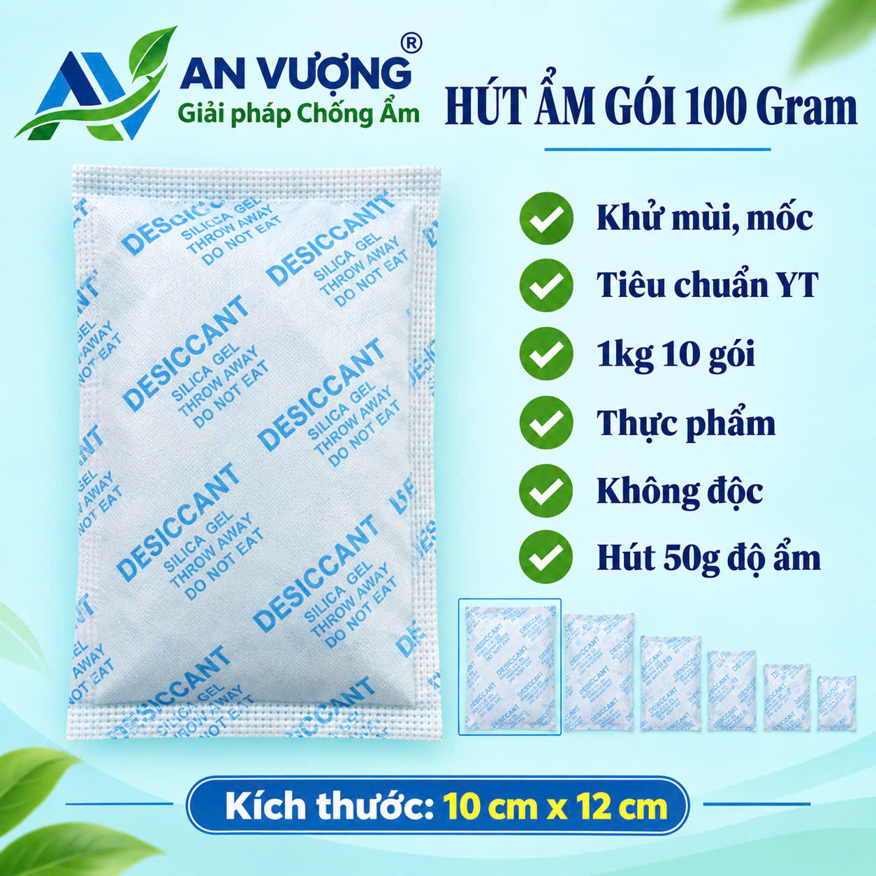Gói chống ẩm 100Gram
