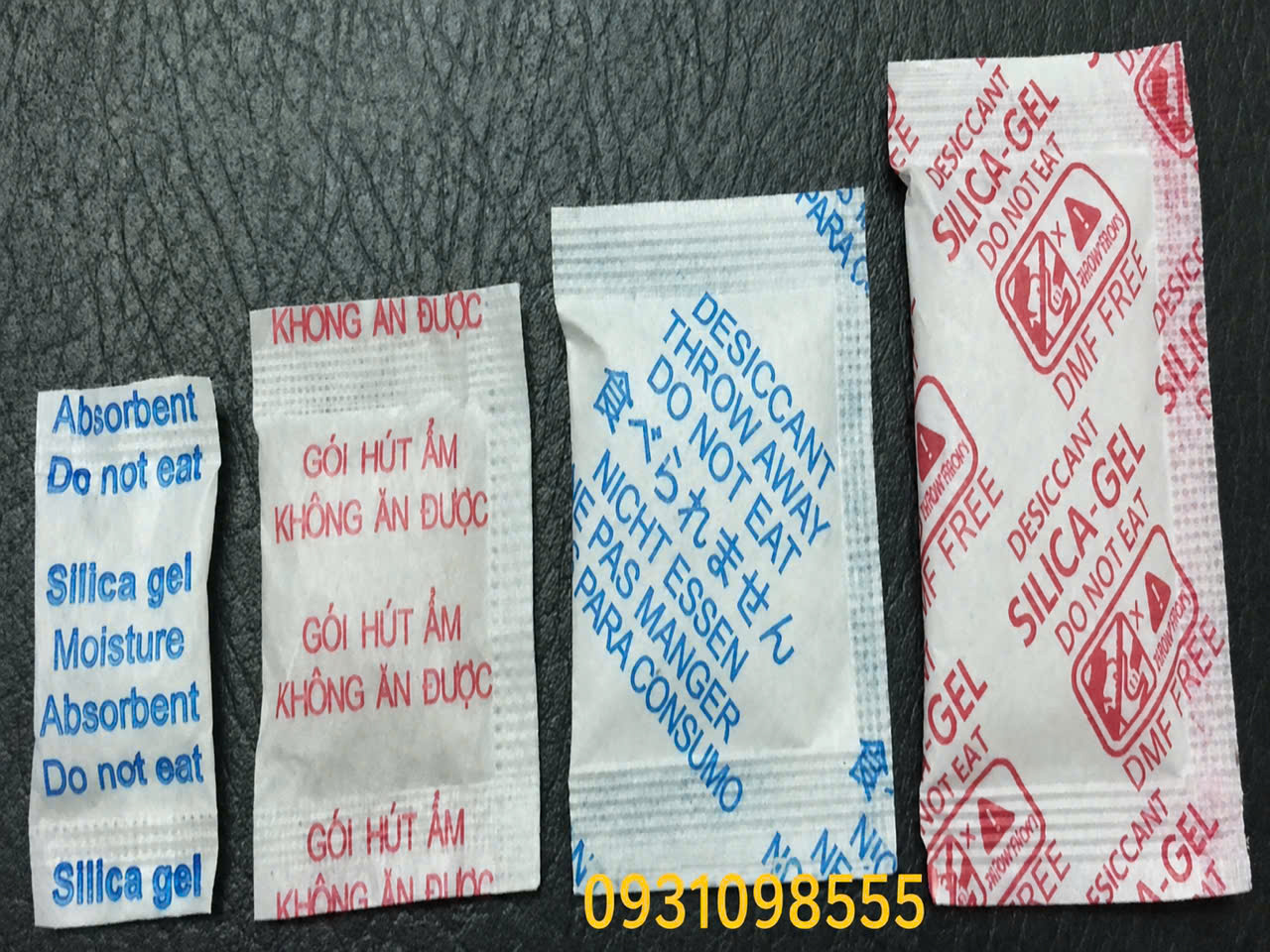 Gói chống ẩm/ Silica Gel 0.5-5gram
