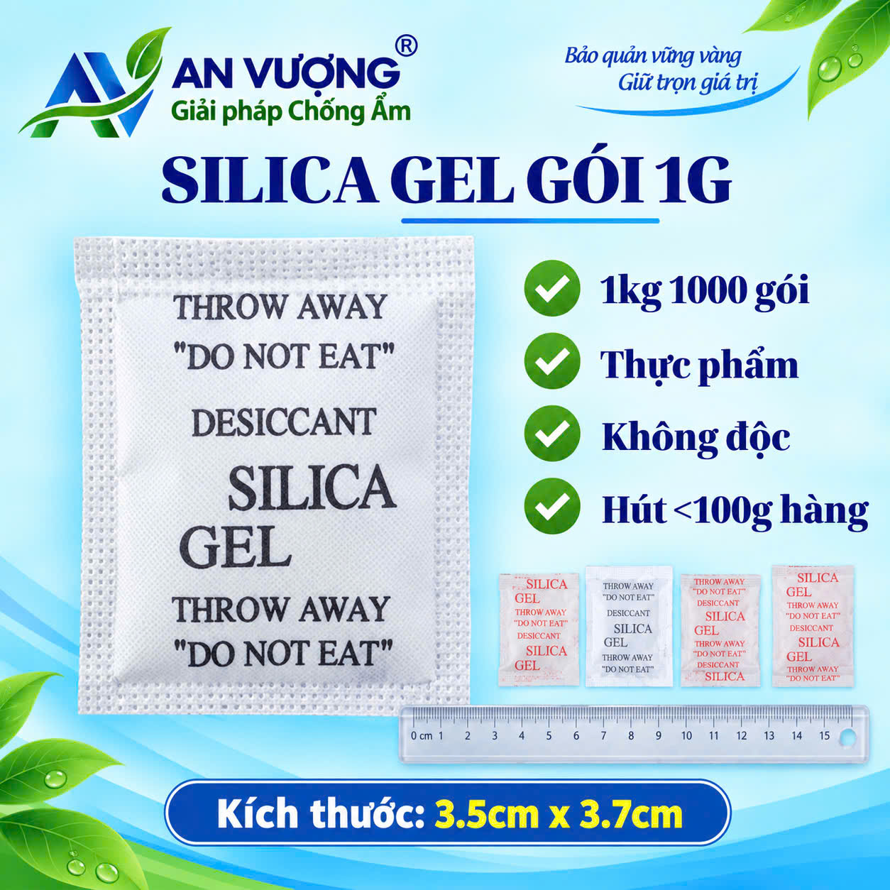 Gói chống ẩm 1gram